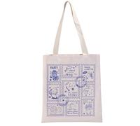 PYOUL Sac fourre-tout inspiré de la série télévisée Trixie & Katya Stamps Drags Queen Sac à main pour fans de comédie, Trixie & Katya Fourre-tout, Large
