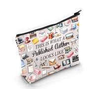 PYOUL Trousse de maquillage avec inscription « This is What A Published Author Looks Like », L'auteur ressemble à un sac