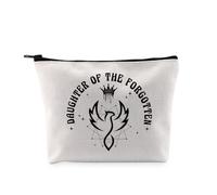 PYOUL Trousse de maquillage humoristique avec inscription « Daughter of the Forgotten », Le sac oublié