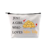 PYOUL Trousse de maquillage humoristique pour amoureux de pommes de terre Motif inscription Who Loves Tater T, Loves Tater T Bag