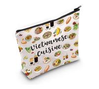 PYOUL Trousse de maquillage inspirée du Vietnam pour la cuisine vietnamienne, Vietnam Food 2.0 Sac