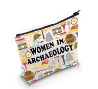 PYOUL Trousse de maquillage pour femme en archéologie pour amateurs d'archéologie, Femmes en archéologie B