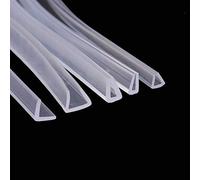 PYouo-Bande d'étanchéité 1 mètre U en forme de caoutchouc en caoutchouc de joint de joint de douche de douche de douche et de fenêtre vitrage vitrage vitrage Etanchéité efficace ( Color : 4x7mm )