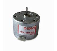PYouo-DC Moteur DIY Petit Moteur, DC 6V 9V 12V CCW CW, EG-530AD-2B 2F 6B 6F 9B 9F Moteur, Pièces de Réparation Enregistreur(12v,CW F)