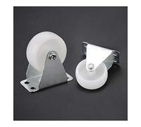 PYouo-roulettes Robustes, 2Pcs 30-15KG Charge pivotant roulettes, Meubles Roue Castor, PP Nylon Rouleau Roues, 1.6 '' /1.4" / 1 '' Plate-Forme Chaise Chariot, Accessoires (Color : 1.65 inch)