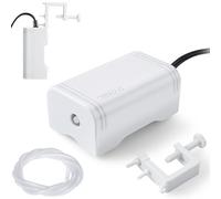 PYPABL Mini Pompe à Air d'Aquarium, 1.5W 2.5W Pompe à Oxygène d'Aquarium Suspendue, Bulleur Aquarium Silencieux pour Aquarium jusqu'à 230L (1 Sortie)