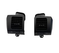 PYPFQUMQGR Accessoires Auto Grille D'aération A/C Vent Grille D'aération A/C Argent Cadre Décoratif pour Toyota pour Land Cruiser pour Prado LC120 2003-2009(Black)
