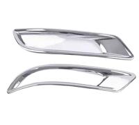 PYPFQUMQGR Grille Calandre Antibrouillard Cadre De Protection for Feu Antibrouillard Arrière Accessoire De Décoration pour Voiture ABS pour CRV CR-V 2021 2022 (2)