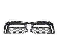 PYPFQUMQGR Grille Calandre Antibrouillard Cadre De Protection pour Phare Antibrouillard Avant Grille pour B&MW Série 5 G30 G38 530i 540i Sport 2018-2020 51118064963 51118064964 (with DRL Hole 2 PCS)