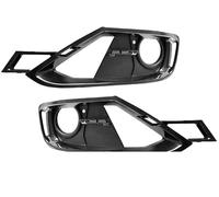 PYPFQUMQGR Grille Calandre Antibrouillard Couvercle Phare Antibrouillard pour B&MW Série 3 F30 F31 316i 318i 320i 325i 328i 2012-2015 Cadre Phare Antibrouillard for Pare-Chocs Avant (A Pair)