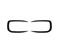 PYPFQUMQGR Grille Calandre Antibrouillard Garniture Couvercle Ventilation Latérale Pare-Chocs Avant pour B&MW Série 1 F20 F21 Sport 120i 2012-2019 Cadre Capot D'admission (Glossy Black)