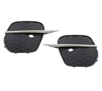 PYPFQUMQGR Grille Calandre Antibrouillard pour B&MW X5 E70 2011 2012 2013 Voiture Pare-Chocs Avant Phare Antibrouillard Grille Couverture Cadre Garniture Capot Lunette Couvercle (Gauche et Droite)