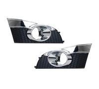 PYPFQUMQGR pour C&hevrolet pour Captiva 2012-2014 Voiture Pare-Chocs Avant Antibrouillard Grille Cadre Panneau Couverture Garniture 96800029 96800028 Cache Antibrouillard(Gauche et Droite)