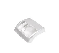 PYPFQUMQGR pour Mercedes pour Benz Classe C W204 2009-2014 Cadre Décoratif De Ventilation De Climatisation Arrière De Voiture Autocollants Garniture Sortie d'air(Argent)