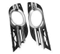 PYPFQUMQGR pour Mercedes pour Benz Classe E W211 2007-2009 Grille De Phare Antibrouillard Avant De Voiture Garniture Chromée A2118851174 A2118851274 Cache Antibrouillard