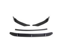 PYPFQUMQGR Spoiler Avant Voiture Kit De Becquet De Pare-Chocs Avant Diffuseur Et Séparateur pour VW pour Passat B8 2017 2018 2019(Matte Black)