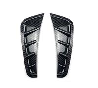 PYPFQUMQGR Spoiler Avant Voiture pour Mercedes pour Benz Classe C W205 C180L C260L 2019-2024 Garniture Grille D'aération De Pare-Chocs Avant Cadre D'admission Becquet Séparateur(Carbon Fiber Look)