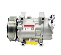 PYQMZTRV Compresseur de climatisation, Compatible avec Citroën C2 C3 SD6V12 9646273880 9655191580 9655421780 9659231580 9682930280 9684480180 1430