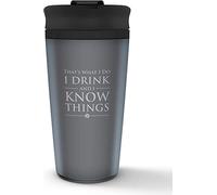 PYR - Game of Thrones I drink Mug de voyage métallique