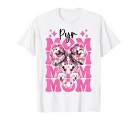 Pyr Mom Mama Great Pyrénées Chien Fête des Mères Coquette Bow T-Shirt