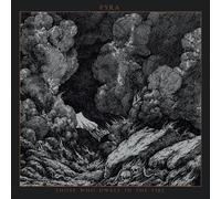 PYRA - THOSE WHO DWELL IN THE FIRE OPAQUE WHITE / BLACK SWIRL WITH GOL - K72z