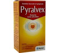 Pyralvex Rhubarbe Acide Salicylique Solution Buccale Et Gingivale Aphtes Flacon 10ml