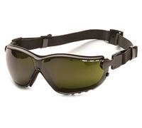 Pyramex V2G Safety Glasses, Black Frame/5.0 IR Filter Lens