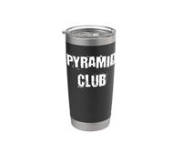 Pyramid Club New York Gobelet isotherme en acier inoxydable double paroi