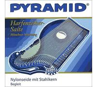 Pyramid cordes de cithare soie nylon avec âme acier. Cithare harpe/résonance aérienne E 26. 612.126