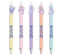 Pyramid Stylos à encre gel effaçable Disney Stitch – Lot de 30 – Rose