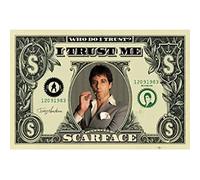 Scarface (Dollar) Maxi Poster, Multicolore, 61 x 91,5 cm