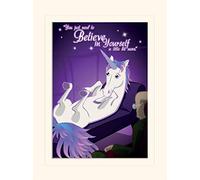 Pyramid Generic Believe in Yourself (Unicorn) 30 x 40 cm Montée d'impression