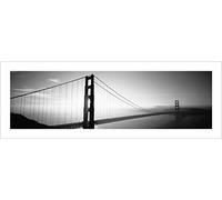 Pyramid Generic Golden Gate Bridge 33 x 95 cm Toile Imprimée