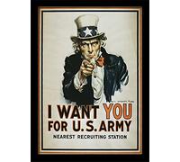 Pyramid Generic I Want You (Uncle Sam) 30 x 40 cm Objet Souvenir
