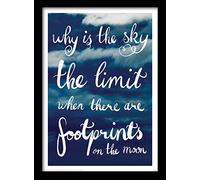 Pyramid Generic Why is The Sky The Limit 30 x 40 cm Objet Souvenir