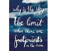 Pyramid Generic Why is The Sky The Limit 40 x 50 cm Toile Imprimée