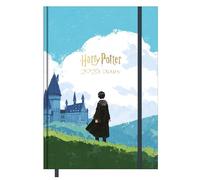 Pyramid - Harry Potter 2026 - Agenda format A5 (15 × 21 cm) avec motifs hebdomadaires de Harry, Hermione & Ron, planificateur pour l'école, l'université, le bureau et les fans du Wizarding World