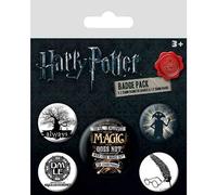 Pyramid Harry Potter Back-buttons Pack de 5 symboles One Size