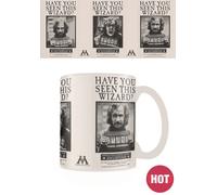 Pyramid Harry Potter Mug Thermique Wanted Sirius Black Noir