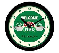 Pyramid International – Horloge de bureau – FRIENDS Central Perk – 16 cm Vert Vintage Plastique