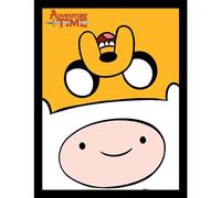 Pyramid International Adventure Time (Finn et Jake) Impression collector (encadrée) - Poster collector (encadré) - Art mural pour les fans - Produit officiel - Taille unique