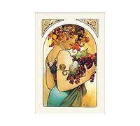 Pyramid International Affiche Alphonse Mucha - Fruit - Art Print - 30x40cm