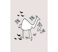Pyramid International Affiche imprimée sur toile Motif camel 50 x 70 cm