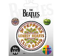 Pyramid International Affiche The Beatles Pepper) Autocollants en vinyle, papier, multicolore, 10 x 12,5 x 1,3 cm