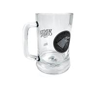 Pyramid International AFGP85055 Game of Thrones (House Stark) Officiel Verre Stein, Papier, Multicolore, 21 x 21 x 1,3 cm