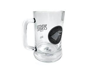 Pyramid International AFGP85055 Game of Thrones (House Stark) Officiel Verre Stein, Papier, Multicolore, 21 x 21 x 1,3 cm