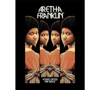 Pyramid International ARETHA FRANKLIN (jeune, offerte et noire) Impression de collection (encadré)