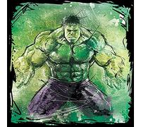 Pyramid International Avengers : L'ère d'Ultron Hulk Impression sur Toile, Coton, Multicolore, 3,20 x 40 x 40 cm