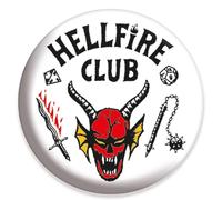 Pyramid International Badge Stranger Things 4 Hellfire Club, NC, taille unique