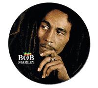 Pyramid International Bob Marley Tapis de disque vinyle pour mixage, griffoir DJ et écoute à la maison (design légende) - Produit officiel